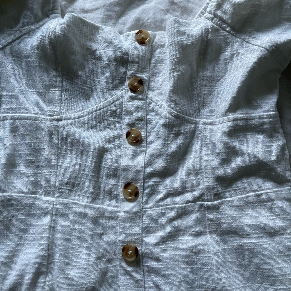 White Dress || Billabong Size M || 10-12 - Picture 2 of 3
